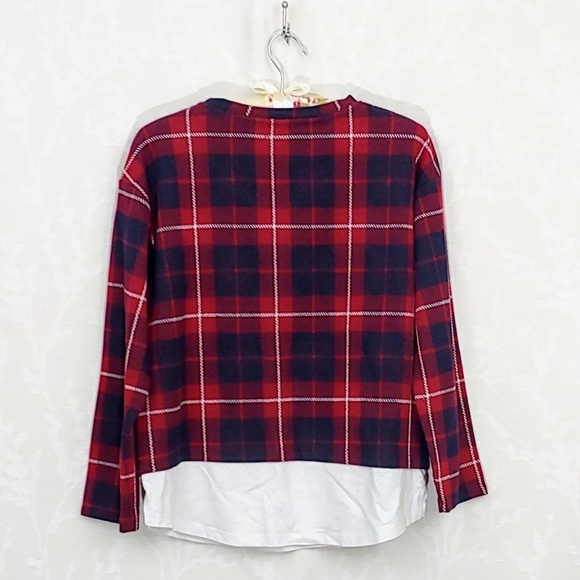 Zara Trafaluc Plaid Top - Picture 2 of 8